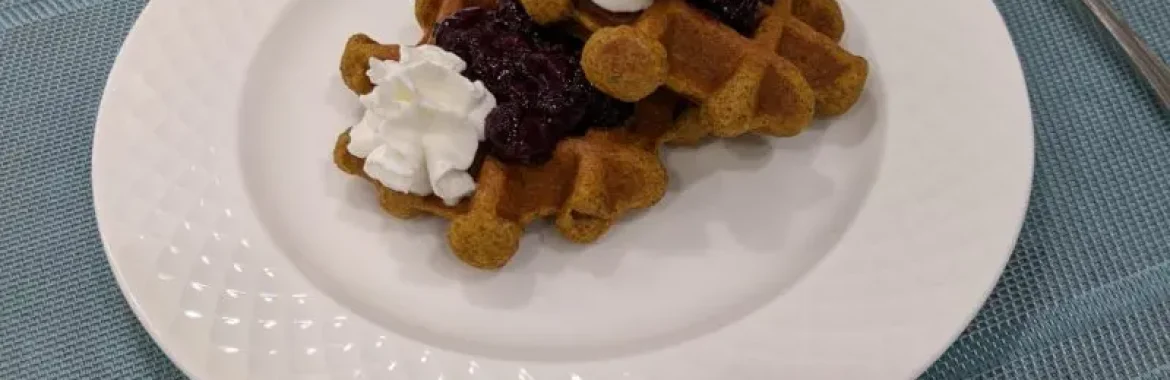 Fall’s Favorite Breakfast: Pumpkin Spiced Waffles Delight