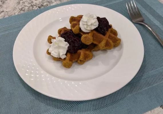 Fall’s Favorite Breakfast: Pumpkin Spiced Waffles Delight