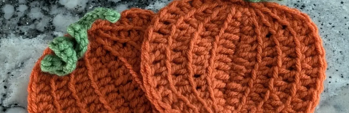 Create Cozy Crochet Pumpkin Coasters for Fall Decor